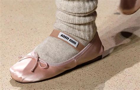 replica miu miu ballet flats|mini miu ballet dupe.